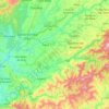 Rio Alva topographic map, elevation, terrain