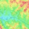 Marsac topographic map, elevation, terrain