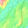 Hurley topographic map, elevation, terrain