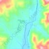 Shady Cove topographic map, elevation, terrain