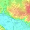 Thénioux topographic map, elevation, terrain