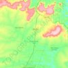 Lagoinha do Piauí topographic map, elevation, terrain