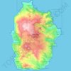 Ilha das Flores topographic map, elevation, terrain