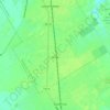 Glew topographic map, elevation, terrain