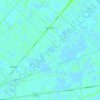 Xã Bình Chánh topographic map, elevation, terrain