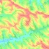 Belcastel topographic map, elevation, terrain