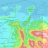 Guanta topographic map, elevation, terrain