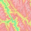 扎玉镇 topographic map, elevation, terrain