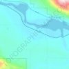 Heron topographic map, elevation, terrain