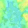 Bass Lake topographic map, elevation, terrain