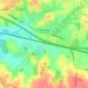 Sellindge topographic map, elevation, terrain