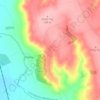 Normanby le Wold CP topographic map, elevation, terrain