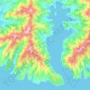 Wainui topographic map, elevation, terrain