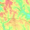 Loxley topographic map, elevation, terrain