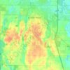 Center Township topographic map, elevation, terrain