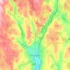 Torrington topographic map, elevation, terrain