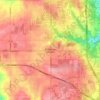 Broadview Heights topographic map, elevation, terrain