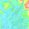 Podgorica topographic map, elevation, terrain