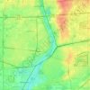 Aurora Township topographic map, elevation, terrain