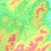 Town of North Elba topographic map, elevation, terrain