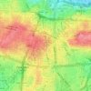 Basta Faouka topographic map, elevation, terrain