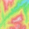 Guthega topographic map, elevation, terrain