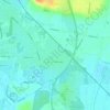 Balderton topographic map, elevation, terrain