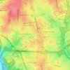 Forest Glen topographic map, elevation, terrain