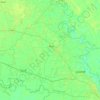 Ghoraghat Upazila topographic map, elevation, terrain