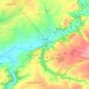 Gavray topographic map, elevation, terrain