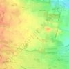 Burgage topographic map, elevation, terrain