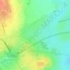 Coolagh topographic map, elevation, terrain