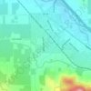 Talent topographic map, elevation, terrain