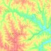 Center Township topographic map, elevation, terrain