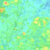 Hamilton topographic map, elevation, terrain