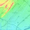 North Nazimabad Town topographic map, elevation, terrain