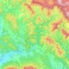 Stakčín topographic map, elevation, terrain