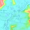 Lismore topographic map, elevation, terrain