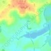 Layer Breton topographic map, elevation, terrain