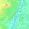 Omdurman topographic map, elevation, terrain