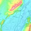 Cajicá topographic map, elevation, terrain