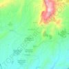 Busot topographic map, elevation, terrain