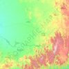 Murrumbidgee River topographic map, elevation, terrain