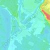 Fort-Coulonge topographic map, elevation, terrain