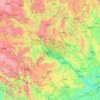 Bose topographic map, elevation, terrain