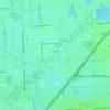 Sunset topographic map, elevation, terrain