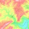 Sommatino topographic map, elevation, terrain