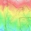 Addis Ketema topographic map, elevation, terrain