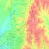 Celina topographic map, elevation, terrain