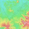 Nguti topographic map, elevation, terrain